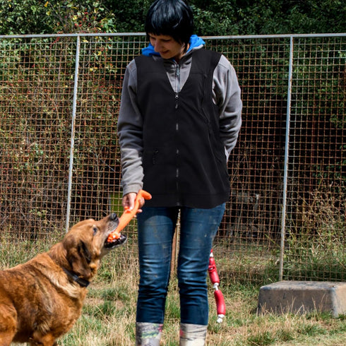 ULTECHNOVO Pet Owner Training Vest, Dog Trainer Cloth with Multi Pockets, Professional Pet Trainers Jacket