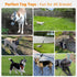 LOOBANI Outdoor Bungee Tug Toy, Dog Toy Hanging from Tree for Small to Large Dogs, Interactive Exercise Play Cord