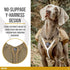 OneTigris Y-Shaped Dog Backpack - No Pull CAMLUS Dog Saddle Bag for Hiking Gear, Lightweight Dog Pack