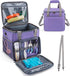 SMYV Pet Grooming Bag for Dog Grooming Supplies, Dog Tote Travel Bag