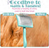 Brodie Dog Brush - Slicker Brush for Shedding and Grooming, Best for Long Haired Dogs and Pets