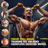 Home Gym Equipment Resistance Bands with Handles, Door Anchor, Tricep Rope Cable Attachment
