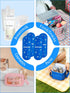 WIBOND 4 Packs Packs Pcs Small Breastmilk Ice for Breastmilk Storage, Gel Ice for Breast Milk Keeps Breast Milk Fresh