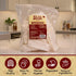 All Natural Dog Chew Treats, Premium Rawhide Chips, 1 Pound, Long Lasting Grass Fed Beef Hide