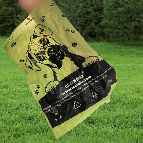 (600 (1 600 Dog Poop Biodegradable Bags One Biig Roll ct.) Eco-friendly Doggy Poop Bags Pet Waste Pickup Bag Degradable