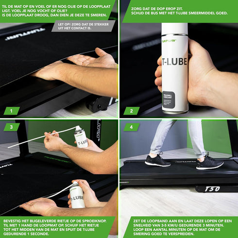 50ml Tunturi treadmill lubricant - treadmill oil - incl. spray tube