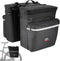 KEMIMOTO Bike Bag Panniers for Bicycle Rear Rack, 34L Capacity Water Resistant Storage Saddle Bag, Black