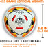 Pace 2.0 Soccer Ball, Professional Bladder, TPU Outer Shell, Size 5 All-Weather Soccer Ball
