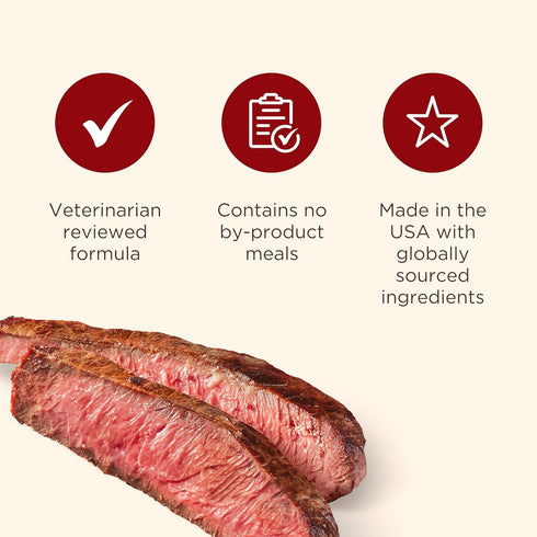 5 oz. Pack 5 Nutrish Burger Bites Beef Recipe with Bison Premium Dog Treats, Pouch, of (Rachael Ray)