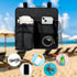 Cosblank 4 2 Beach Chair Cup Holder Attachment Nylon Chair Drink Holder Phone Water Bottle Holder Organizer Pockets