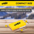TOKO Ski Snowboard Waxing Brush, 14mm Nylon and Copper Combi Brush