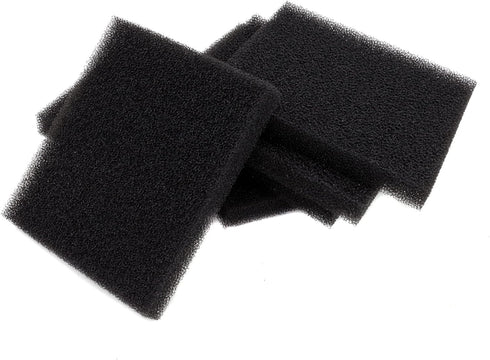 ALEGI Aquarium Bio Sponge Filter Media, 6.28 x 5.5 x 0.78 Inch Fish Tank Filter Cartridge Foam Pad Inserts, 6 Pack