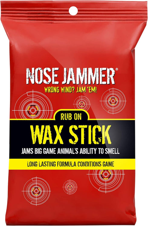 Natural Scent Eliminator Rub On Wax Stick, Deer Scent Blocker for Hunting Accessories and Boots, 2 oz.