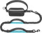 iYoShop Hands Free Dog Leash with Zipper Pouch, Dual Padded Handles for Walking, Jogging, Running (Medium, Black)