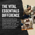 Vital Essentials Freeze Dried Raw Single Ingredient Dog Treats, Chicken Hearts, 3.75 oz