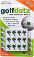 Golfdotz - USGA Rule Conforming Golf Ball Markers, Golf Ball Stickers for Marking Balls, Tropical Collection (18-32