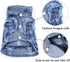Jean Jacket Blue Denim Lapel Vest Coat, T-Shirt Costume for Small Medium Dogs Cats, Cute Puppy Clothes (XL, Blue)