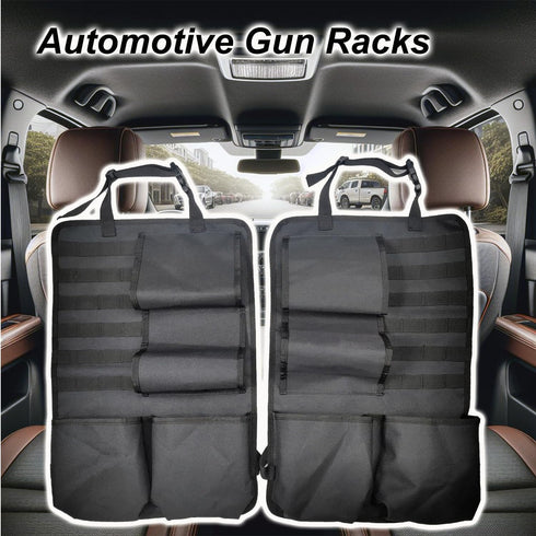 Automotive Gun Racks Vehicle Seat Back Holder for Hunting Accessories, Rifle Gun Storage Organizer, Deer/Duck Hunting