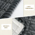24.8" 54") Dog Car Seat Cover for Back Seat Fit for Backseat Extenders Dog Bed Mats for Car Soft Nonslip Washable