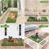 Washable(19.7"*55.1") Artificial Grass Mat, Dog Grass Pee Pads, Fake Grass Pad for Pets Potty Training, Soft Grass Pad