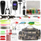 mouhike 113Pcs Fishing Tool Kit, Fishing Bag, Pliers, Gripper, Lures, Tackle Box, Scale Accessories