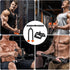 SELEWARE Triceps LAT Pulldown Attachments, Non-Slip Soft Rubber Grip Cable Machine Accessories for Home Gym