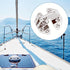 Long Reach Stainless Hatch Hinge, Heavy Duty Marine Grade 316 Hinge with Removable Pin for Yacht Hardware