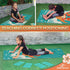 Set 12 3-12 Abtech Kids Yoga Mat - Comfortable Dinosaur Kid Yoga Mat Boy with Yoga Cards, Storage Bag, Beige Play Mat