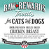 Raw Rewards Freeze-Dried Chicken Breast Treats by Northwest Naturals, 3 Oz, Pack of 3, Healthy Pet Food