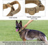 Tactical Dog Collar - Adjustable Military Nylon Collar with Handle and Heavy Duty Metal Buckle for Dogs