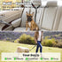 2 Packs Dog Cat Safety Seat Belt Strap, Adjustable Nylon Fabric Restraints for Vehicle Seatbelts