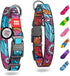 WAUDOG Nylon Dog Collar - Adjustable for Large, Small & Medium Dogs, Breakaway Puppy Collars with QR Dog Tag