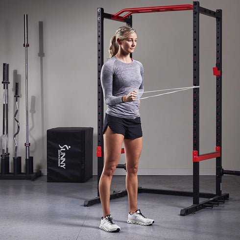 Sunny Health & Fitness Strength Training Pull Up Workout Resistance Band for Home Gym and Muscle Building