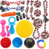 Dog Rope Toy, 20 Pack for Fun and Teeth Cleaning for Medium to Small Dogs
