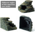 FEDOUR Aquarium Ornaments, Mini Skull Skeleton, Castle, Hippon Cave, Rock Stone Cave Decoration for Fish Tank