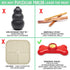 Frozen 6 GoSports Pets PupsCream Parlor - Non-Slip Dog Treat & Ice Cream Holder - Mess-Free Lick Mat Alternative