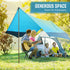 VILLEY Portable Camping Tarps for Tents - Waterproof Hammock Rain Fly, Easy Set Up Canopy for Outdoor Activities