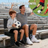 Support(16.5L 13.4W 15H), 360 Stadium Seats with Back Adjustable Backrest Stadium Chair with Shoulder Strap & Storage