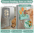 IRRESTRICO Dog Lick Mat with Suction Cups, Slow Feeder & Enrichment Mat for Dogs & Cats, Silicone Feeding Mat for Wet