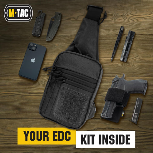 M-Tac Tactical Bag Shoulder Chest Pack for Concealed Carry of Handgun