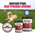 20 Pack Palz&Co Chicken Sausage Dog Treats - of All-Natural Grain-Free Chews for Dogs, Supports Dental Health & Hip