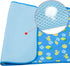 NACOCO Summer Pet Cooling Mat - Cat Dog Cushion Pad for Sleeping Cool, Dark Blue Lemon, S