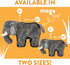Spunky pup Tough Plush Toy Elephant