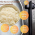 5.5-Year 3.5 oz (100g), Pack 3 GOHAN JAPAN by Onisi Instant Rice, Plain White Rice, Just Add Hot or Cold Water, Made