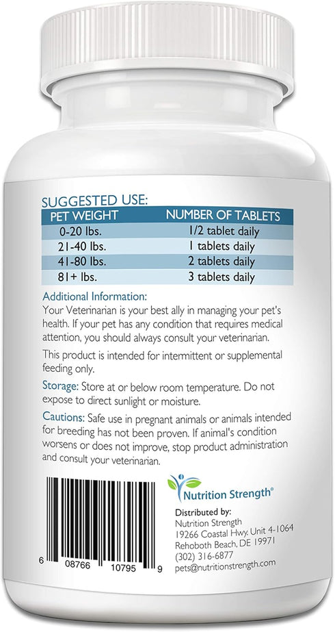 Cranberry D-Mannose for Dogs, UTI Support, Immune Health Supplement, 150 Chewable Tablets for Bladder