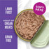 100% 3 oz. (12 Count) (Packaging Tiki Cat After Dark Soft Pate, Lamb & Beef Liver, High-Protein and Non-GMO