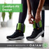 Gaiam Ankle Weights, Strength Training Weight Sets for Women & Men, Adjustable Straps for Walking, Running, Pilates