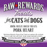 Northwest Naturals Raw Rewards Freeze-Dried Pork Heart Treats for Dogs and Cats, 3 Oz