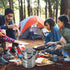 Lixada Camping Cooking Kettle 1L - Stainless Steel Pot with Foldable Handle for Hiking Backpacking Picnic