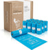 Wooflinen Unscented Compostable Dog Poop Bags Leak-Proof Dog Poop Bags Rolls Large